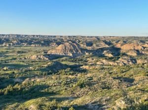 Painted Canyon Overlook at Theodore Roosevelt National Park south unit