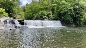 hooker falls in dupont state forest nc