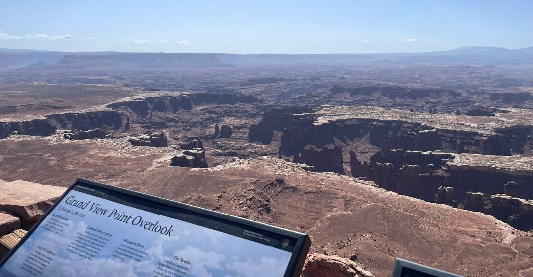 Grand View Point Trail in Canyonlands National Park TrailBlazer Beth